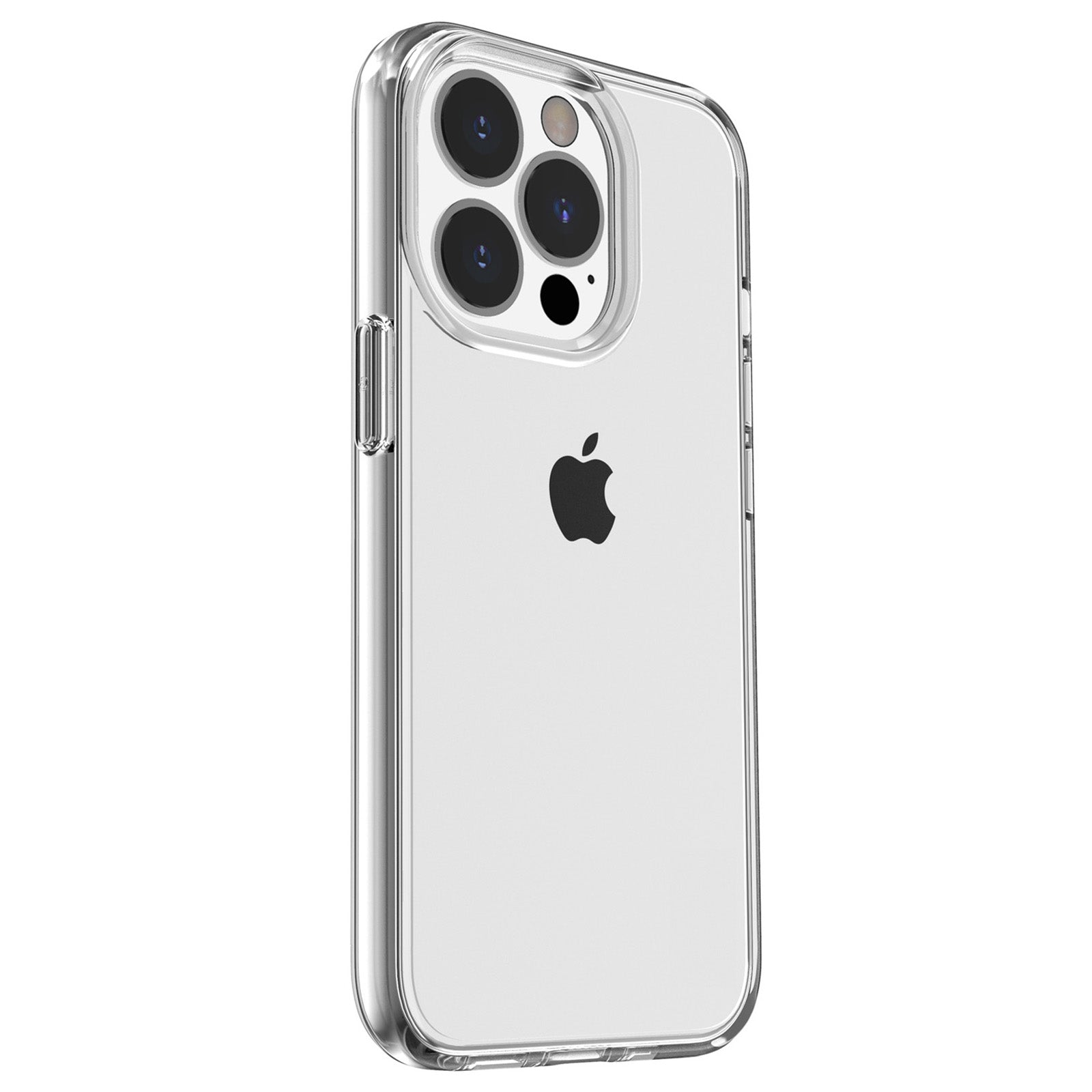 Transparent Phone Case for iPhone 15 Pro , Hard PC + Soft TPU Case Anti-collision Hybrid Cover - Transparent Transparent Phone Case for iPhone 15 Pro , Hard PC + Soft TPU Case Anti-collision Hybrid Cover - Transparent